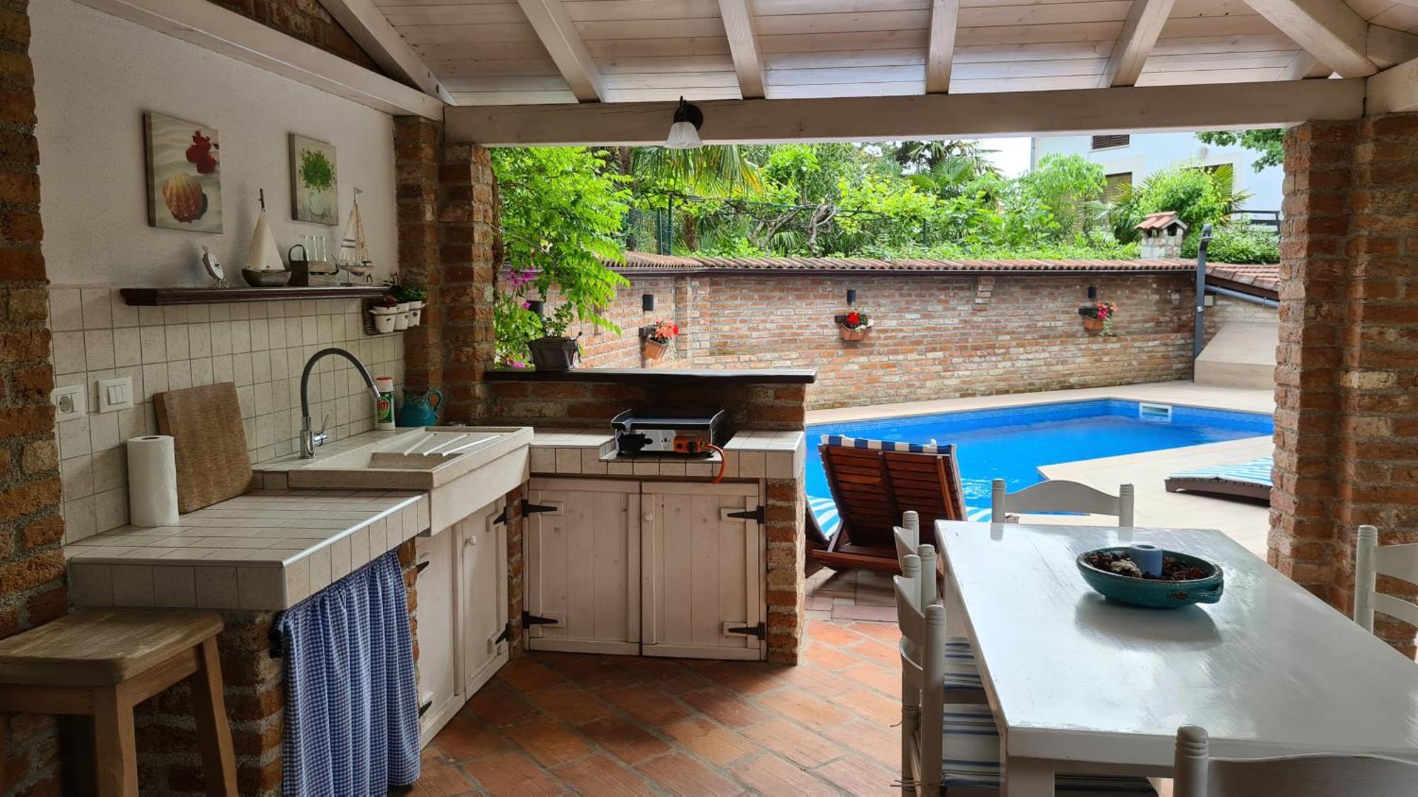 Villa Amalia Apartments Malinska Luaran gambar