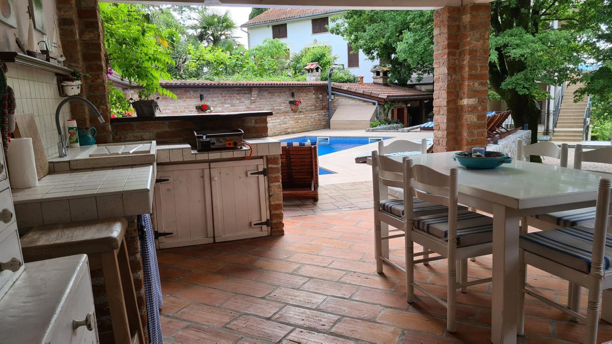 Villa Amalia Apartments Malinska Luaran gambar